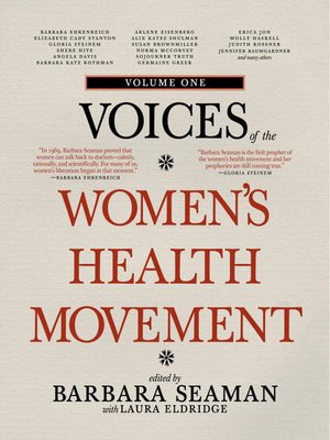 cover image of Voices of the Women's Health Movement, Volume 1